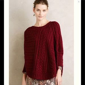 BNWT Angel of the North Curved Cables Poncho